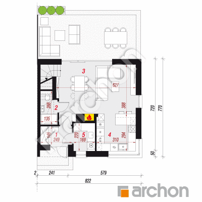 Dom w borówkach 7 (B)