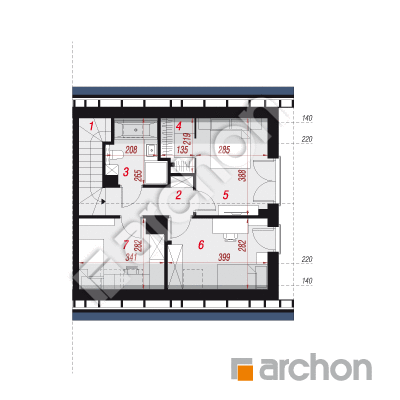 Dom w borówkach 7 (B)