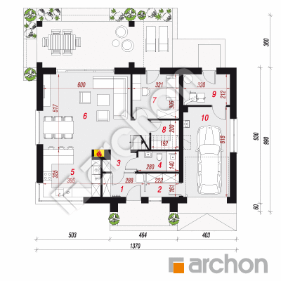 Dom w balsamowcach 11