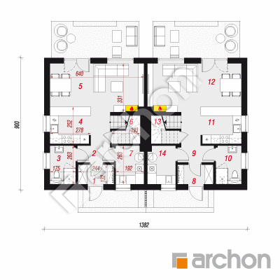 Dom w arkadiach 7 (R2)