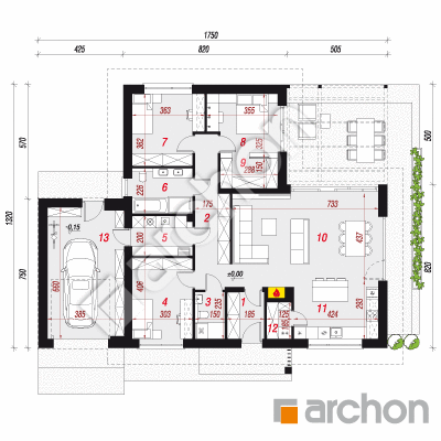 Dom w kruszynach (G)