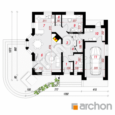 Dom w tamaryszkach 3