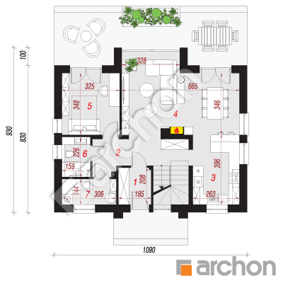 Dom w niezapominajkach (N)
