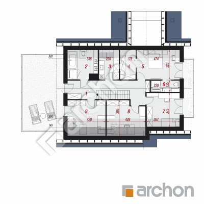 Dom w aurorach 9 (G)