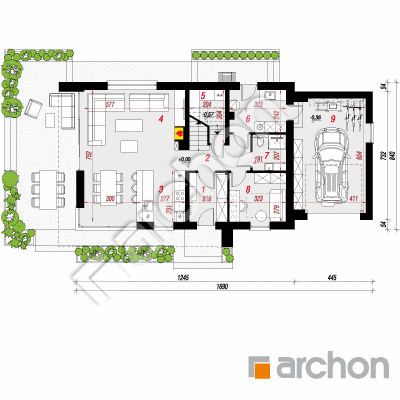 Dom w szyszkowcach 8 (G)