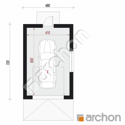 Garaż 1-stanowiskowy G30