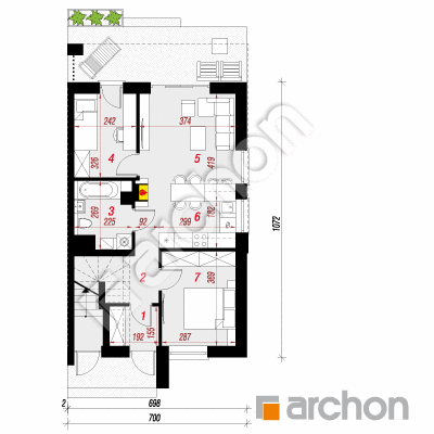 Dom w bratkach 7 (R2B)
