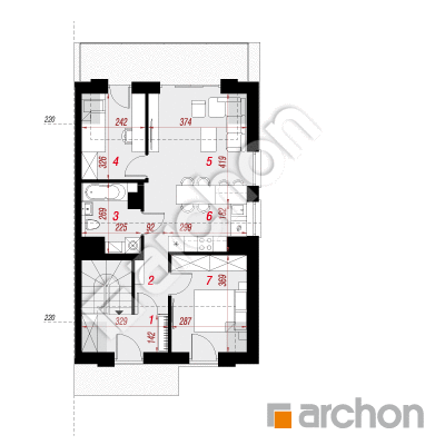 Dom w bratkach 7 (R2B)