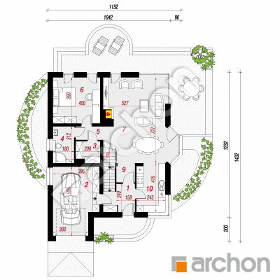Dom w zefirantach (P)