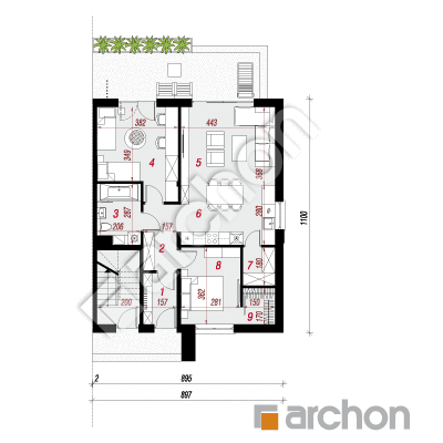 Dom w bratkach 11 (R2B)