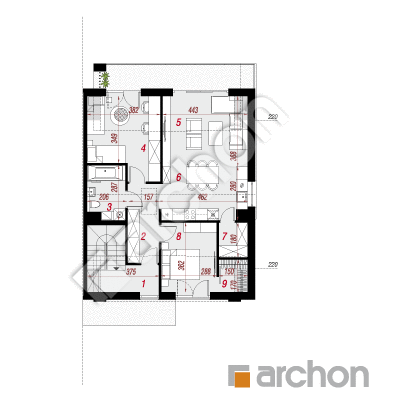 Dom w bratkach 11 (R2B)