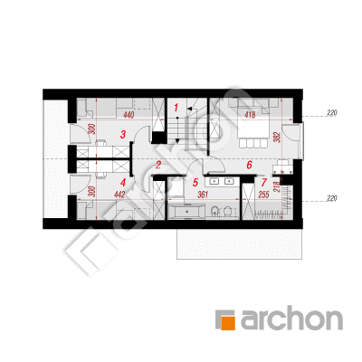 Dom w przylaszczkach 2 (E)