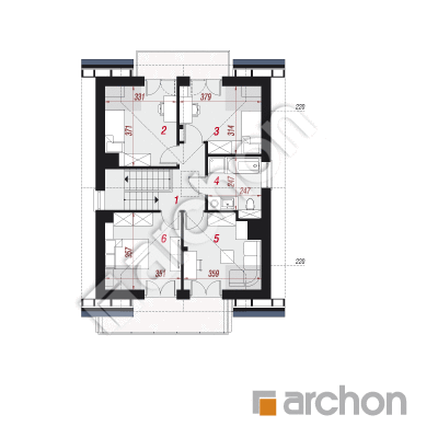 Dom w klematisach 21