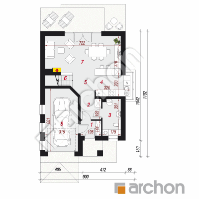 Dom w dmuchawcach (N)