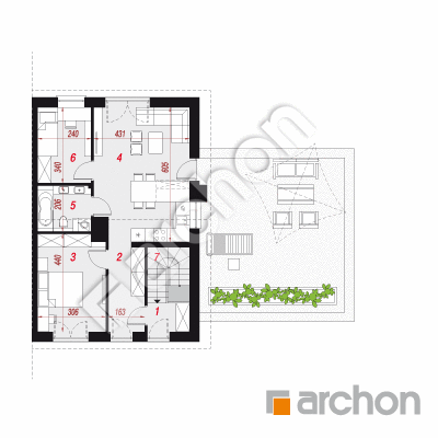 Dom w bratkach 4 (R2B)