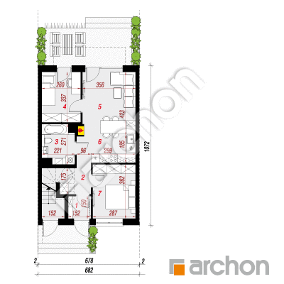 Dom w bratkach 23 (R2S)