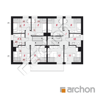 Dom w klematisach 20 (R2N)