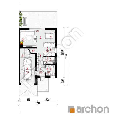 Dom w klematisach 20 (BTA)