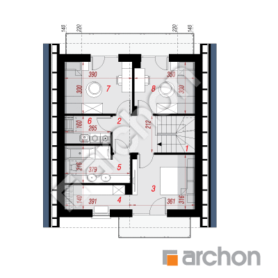 Dom w rododendronach 30 (E) OZE