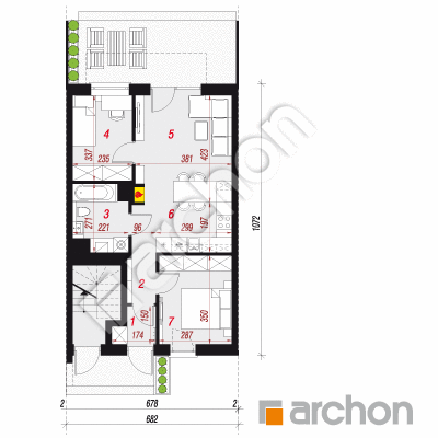 Dom w bratkach (R2SA)