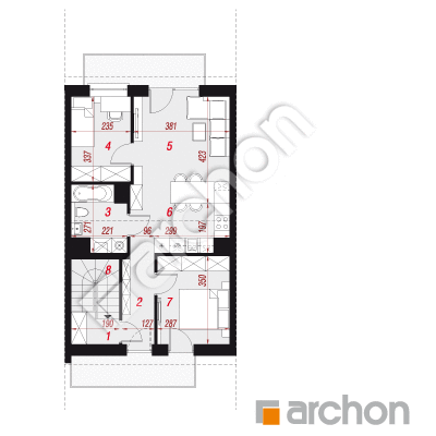 Dom w bratkach (R2SA)