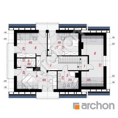 Dom w rododendronach 23