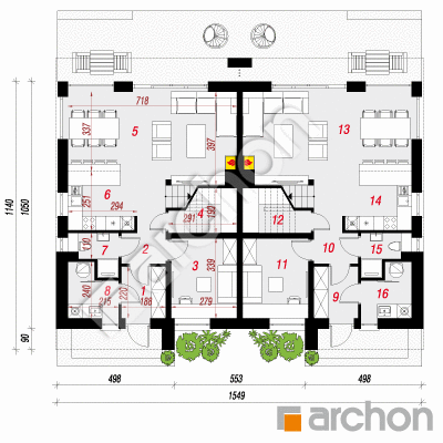 Dom w klematisach 31 (R2)