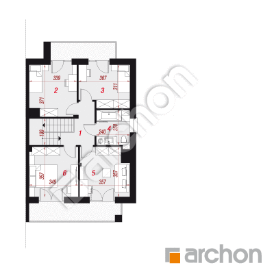 Dom w klematisach 24 (B)