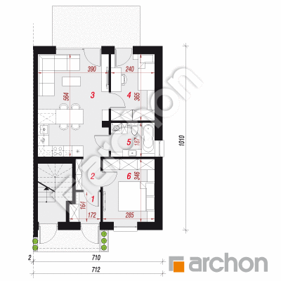 Dom w bratkach 21 (R2B)