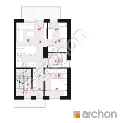 Dom w bratkach 21 (R2B)