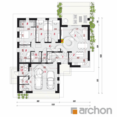Dom w turkusach (G2)