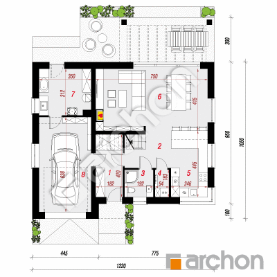 Dom w aurorach 22 (GE)
