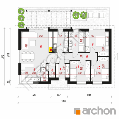 Dom w kruszczykach 5 (E) OZE