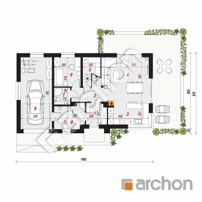 Dom w zielistkach 9 (G)