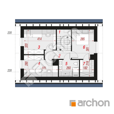 Dom w lilijkach 2 (A)