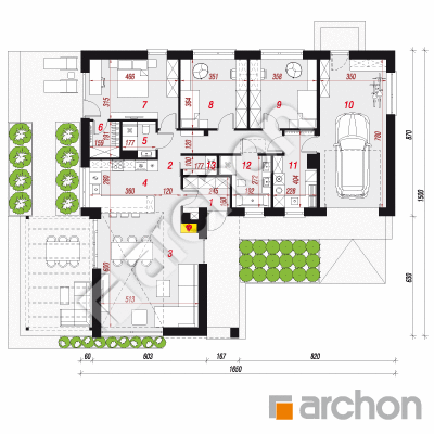 Dom w kiścieniach (G)