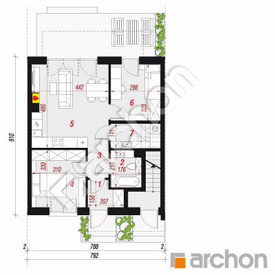 Dom w rokitnikach (R2S)