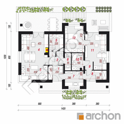 Dom w makadamiach (R2)