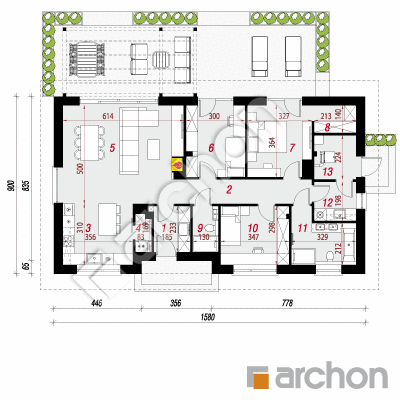 Dom w leszczynowcach 15