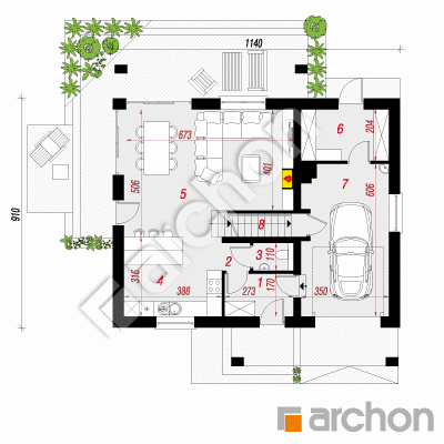 Dom w pięknotkach 2 (P)