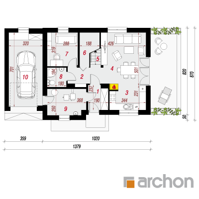 Dom w zielistkach (GNTA)