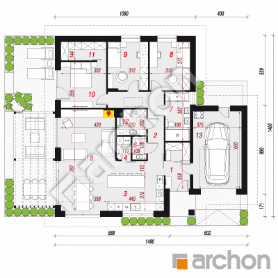 Dom w droserach (GE)
