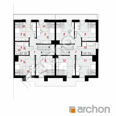 Dom w klematisach 27 (R2B)