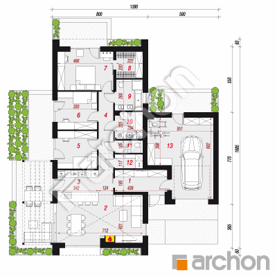 Dom w azollach 2 (GE)