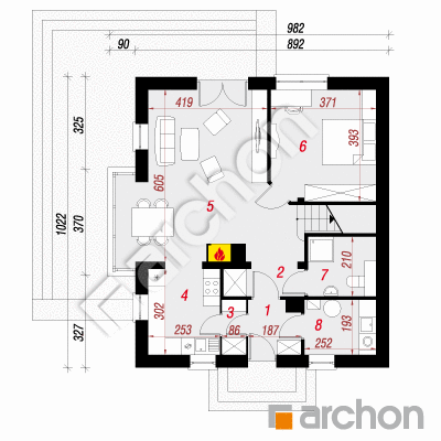 Dom w rododendronach 5 (WNT)