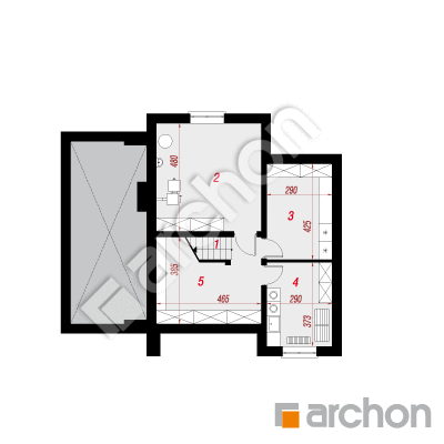 Dom w orliczkach (P)