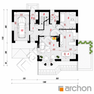 Dom na polanie 3 (P)