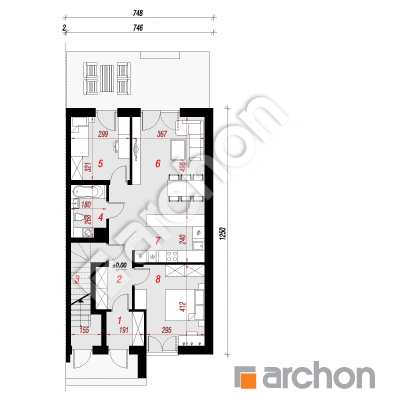 Dom w bratkach 10 (R2B)