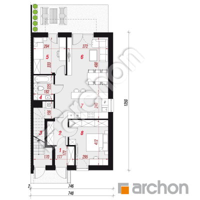 Dom w bratkach 2 (R2B)