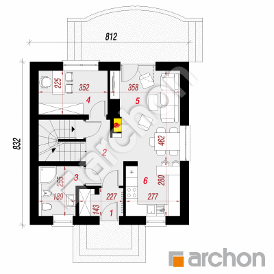 Dom w rododendronach 11 (P)